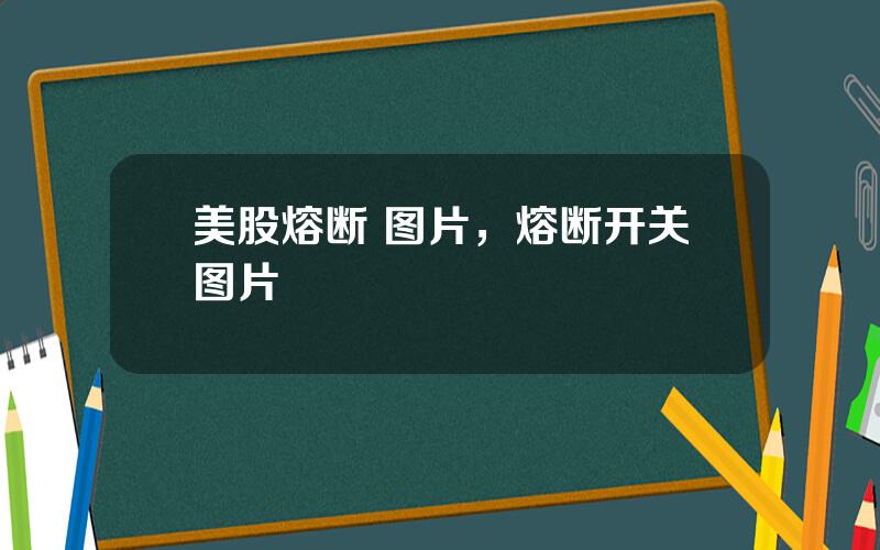 美股熔断 图片，熔断开关图片